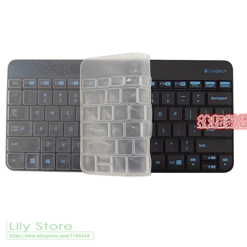 로지텍 K240 MK240 MK245 용 실리콘 나노 Mk 240 245 방진 기계식 키보드 커버 보호대