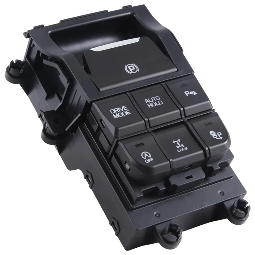 

Tucson Handbrake Switch, High-Quality ABS, UV & Water Resistant, Easy Install, Black, Compatible 2015-2018 Models