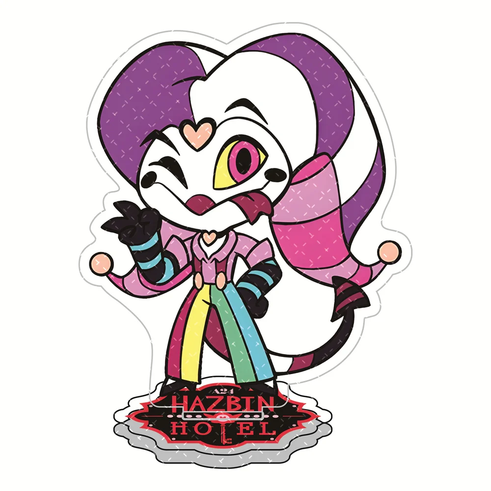 Gothic Chibi Collectible Acrylic Stand - Dark Cute Character Desktop Display Toy Gift