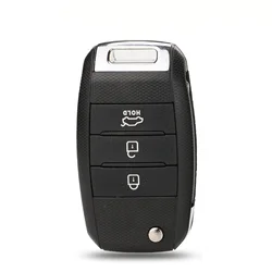 Enhanced Car Key Fob Cover - Jingyuqin Remote Flip Folding Key Shell for 3 Buttons (C STYLE)