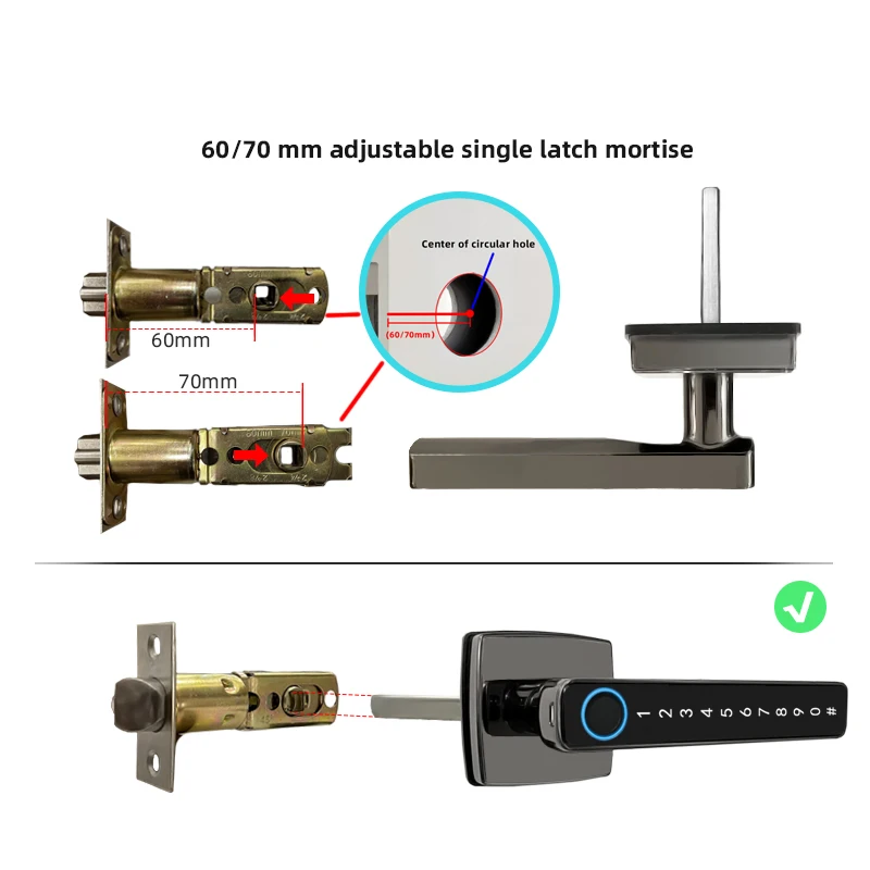 Digital Smart Door Lock Senha Digital APP