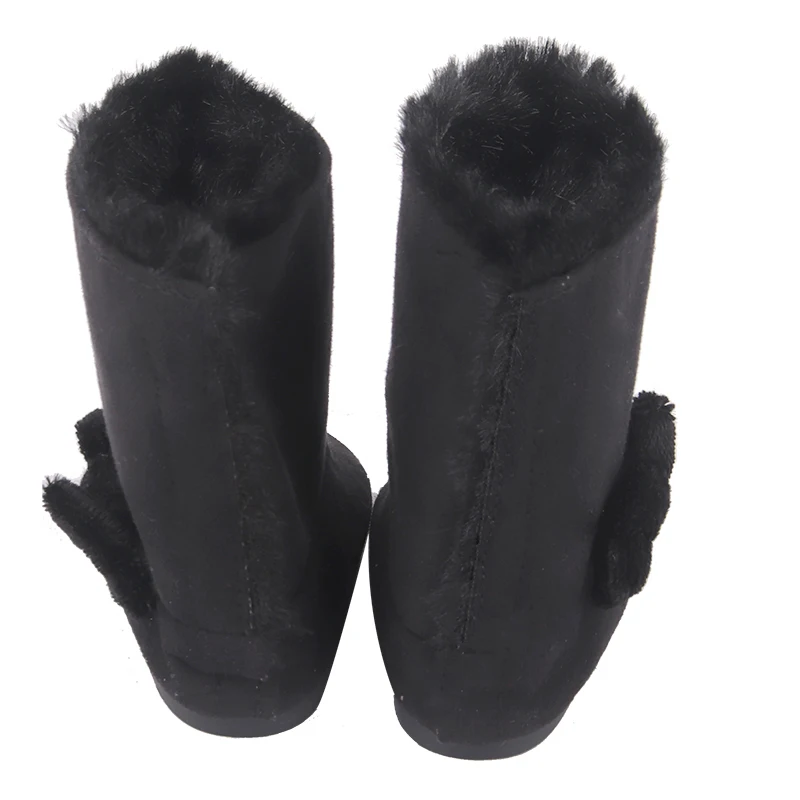 7CM Doll Snow Boots Tassels Plush Doll Shoes For 18 inch American&43cm Baby New Born,Generation,Life Girl Doll 1/3 BJD Dolls