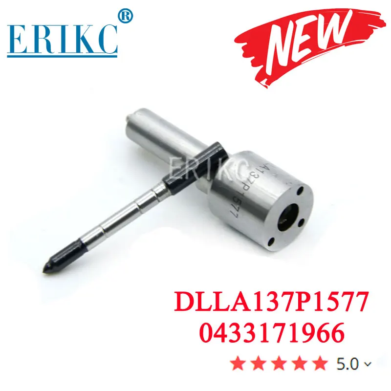 

ERIKC DLLA137P1577 0433171966 Fuel Injector Nozzle DLLA 137 P 1577 Sprayer DLLA 137 P1577 for Injector 0445120075 0986435530