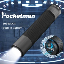 

Portable Mini LED Flashlight 4 Modes USB Charging Waterproof Torch Outdoor Camping as Power Bank with Build-in 2000mAH Battery