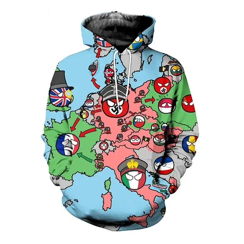 thumbnail image 1 of Sudaderas con capucha de moda con estampado de países europeos, sudaderas con capucha para niños con estampado 3D, sudaderas casuales de gran tamaño, sudaderas de hip hop para exteriores, 1 of 5