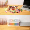4X6 Inch Photo Storage Boxes Photo Case With Handle, 10 Inner Plastic Photo Keeper, Scrapbook Organiser Container Box 4