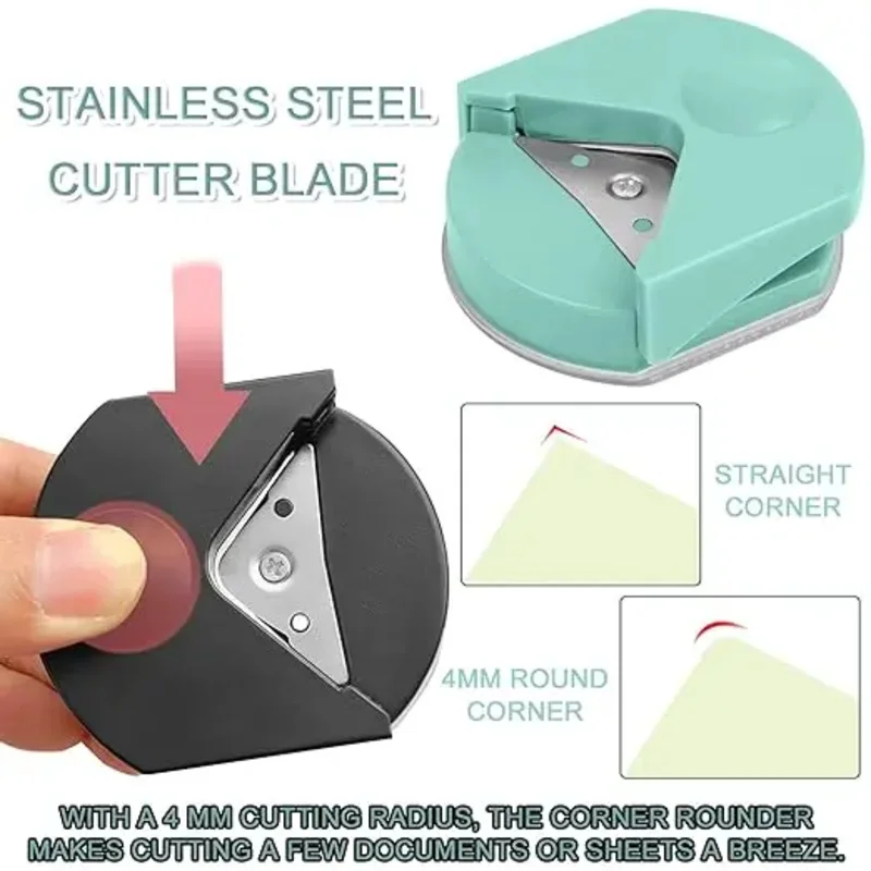 PVC Paper Cutter Photo Corner Cutting And Chamfering R4R5 Fillet Cutter Manual Manual Repair Round paper cutter corner cutter fillet cutting tool bevel cutter