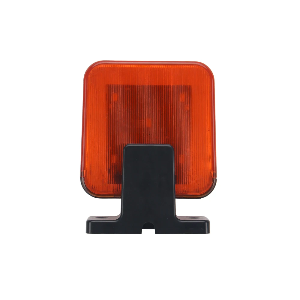 AC/DC 12-265V LED Light Flash Alarm Lamp For Swing Sliding Gate Opener/Barrier Gate emergency warning lamp warning light security flashing light warning beacon light