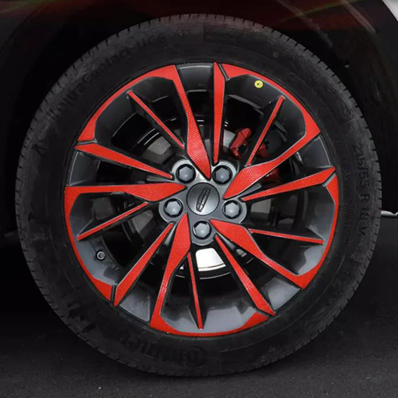 

For Geely Coolray 2018-2021 BinYue Wheel Hub Stickers With Personalized Modification and Special Reflection Car Accsesories