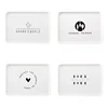 1PCS Food Plastic Dessert Serving Tray Tea Breakfast Bread Tray Snack Plate Storage Plates Square Cosmetics Dish Plate Dish 5