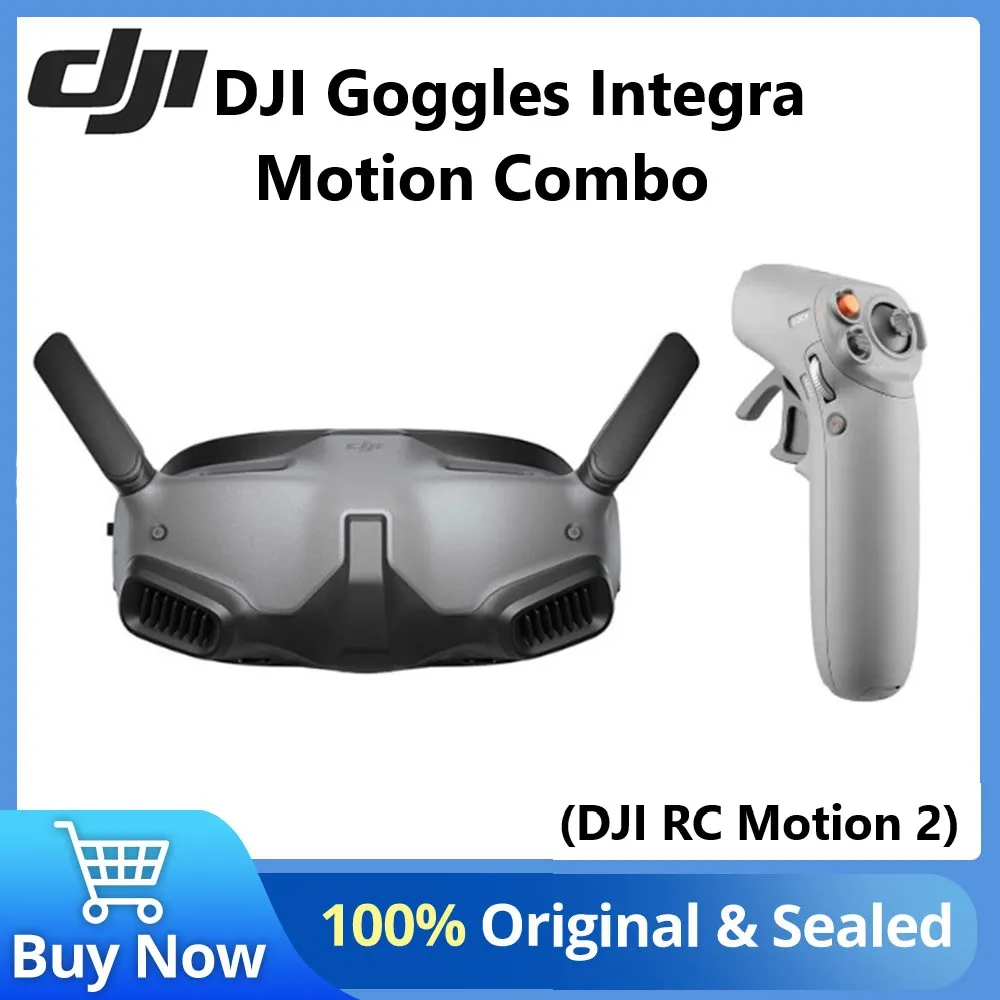 DJI releases Integra googles, RC Motion for Avata FPV drones