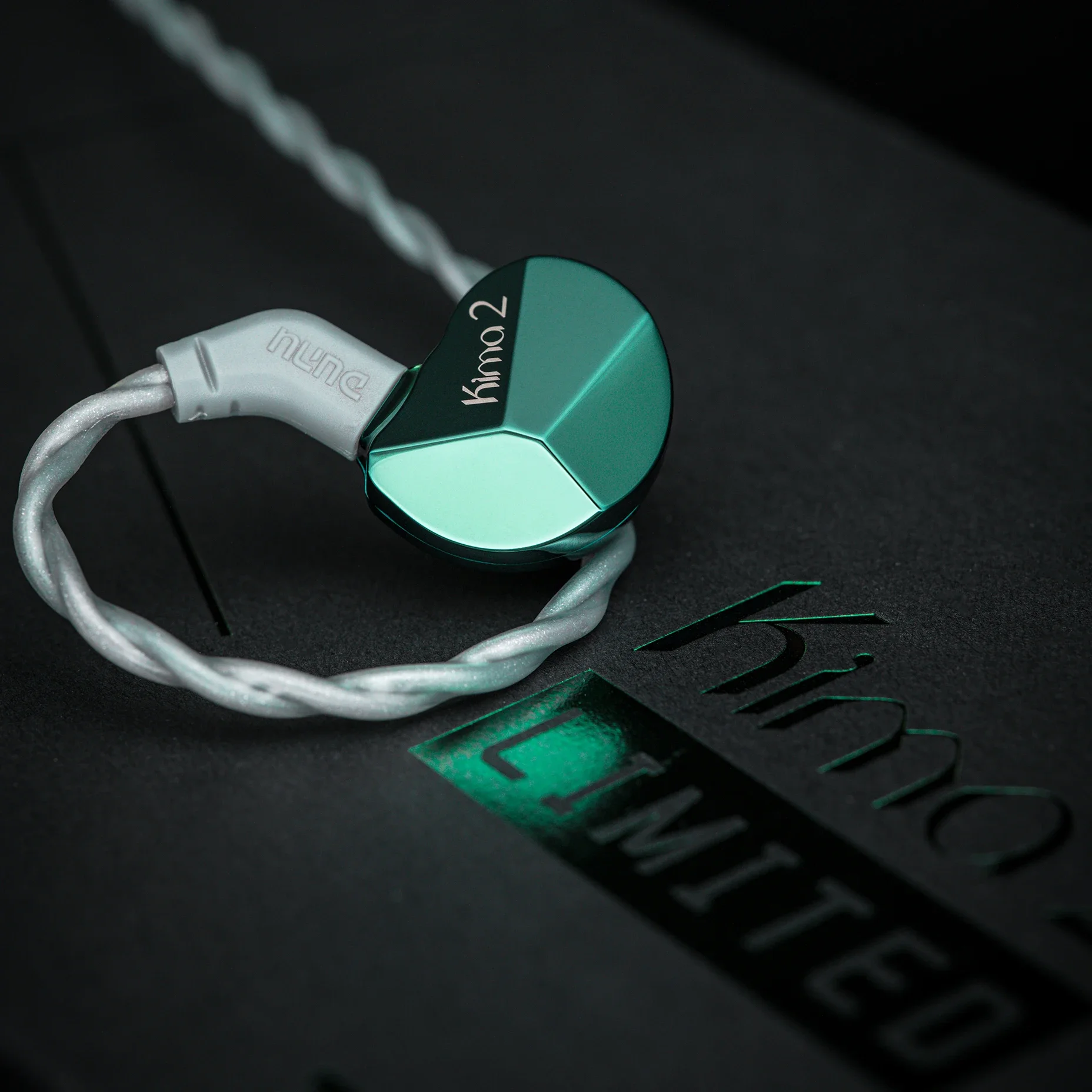 DUNU KIMA2 1DD Dynamic Driver In-Ear Earphone Upgrade from VERNUS Sound Mastery Hi-Res Audio Q-Lock Mini Plug System