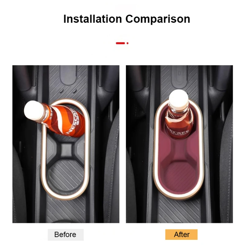 Silicone Water Cup Holder Mat Drink Non-slip Coaster Accessories For Mini Cooper Electric EV J01 E SE J05 Aceman cup holder coasters cup holder inserts car coaster pads cup holder insert