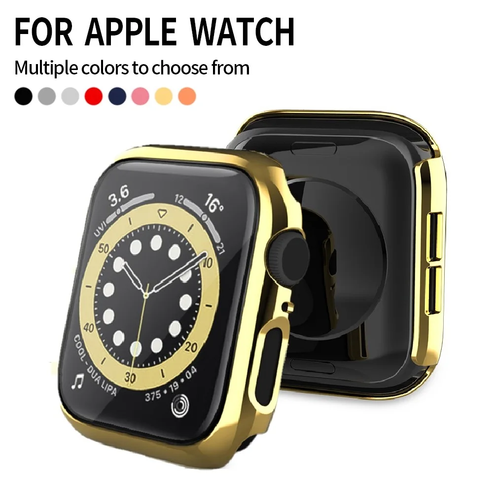 Premium Tempered Glass Case Cover for Apple Watch - Universal Protector Accessories