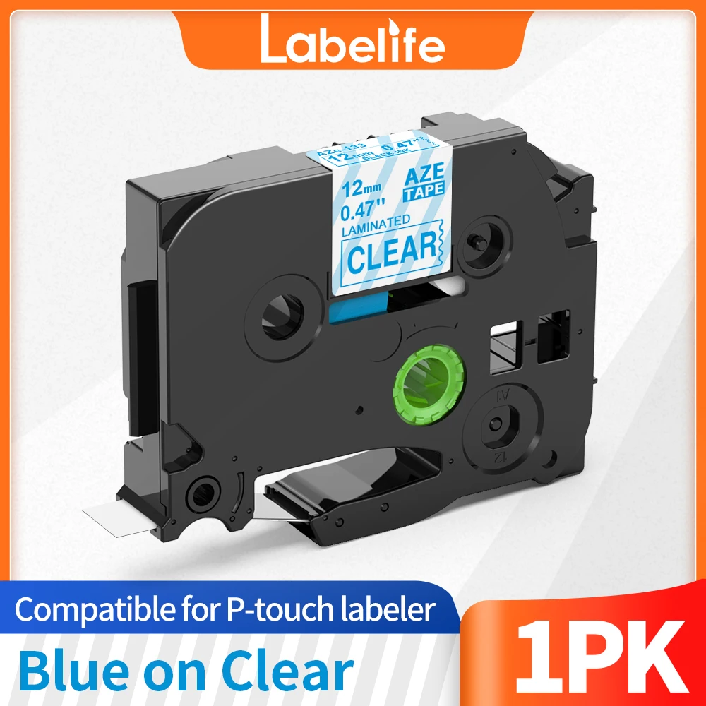 Blue on Clear