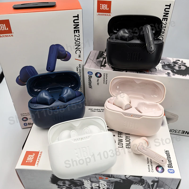 รูปสินค้า หูฟังไร้สาย JBL TWS เสียงสเตอริโอคมชัด สำหรับเกมเมอร์