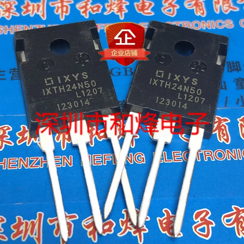 

5PCS-10PCS IXTH24N50 TO-247 500V 24A NEW AND ORIGINAL ON STOCK