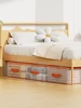 Under bed bedding storage bag See-through foldable for bedding toy sheets Heavy duty tote bag Organizing sofa wardrobe dormitory 6