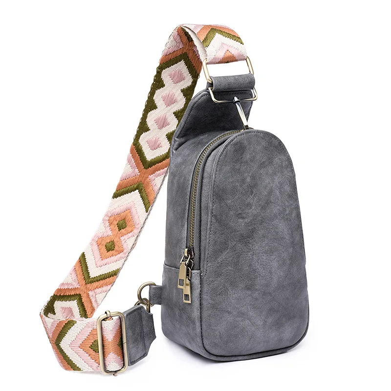 New Arrival Women's Waist Bag 2023 | Minimalist European and American Retro Style | Fashionable Ladies Chest Bag