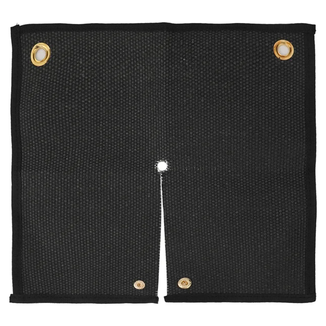 High Temperature Resistance For Fire Protection Heat Resistant Blanket Fireproof Welding Mat Cut-Out Opening Design 1