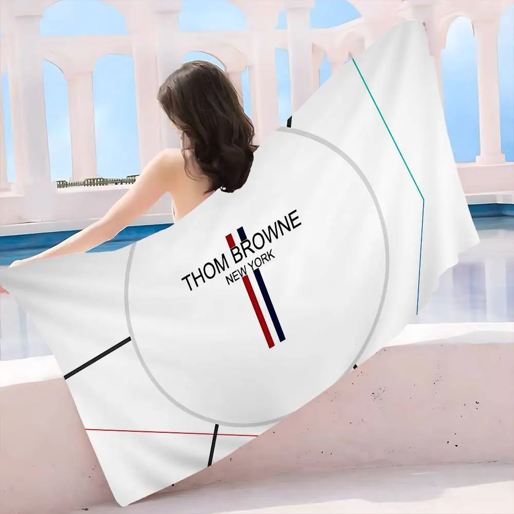 Fashion Brand T-Thom B-Brown Microfiber Beach Towel Absorbent Quick Dry Soft Yoga Swimming Resort Mountain Climbing Towel