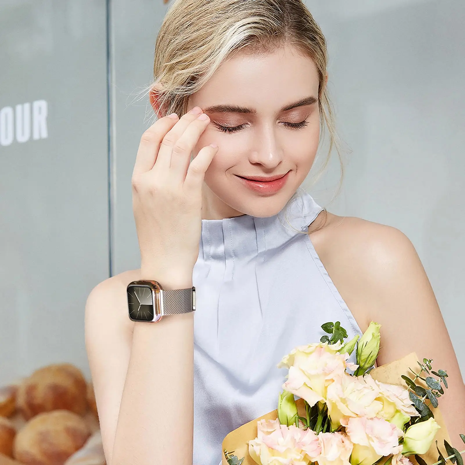 TPU Case+Milanese Loop For apple Watch Ultra 2 band 49mm 44mm 40mm 45mm 46mm 42mm 41 38mm Bracelet iwatch Series 10 9 8 SE Strap 5 TPU Case+Milanese Loop For apple Watch Ultra 2 band 49mm 44mm 40mm 45mm 46mm 42mm 41 38mm Bracelet iwatch Series 10 9 8 SE Strap – Bild 5