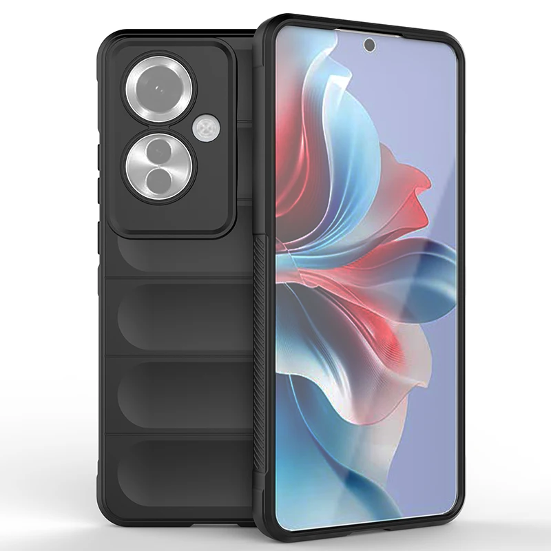 Shockproof Liquid Silicone Phone Case in Elegant Coque Design