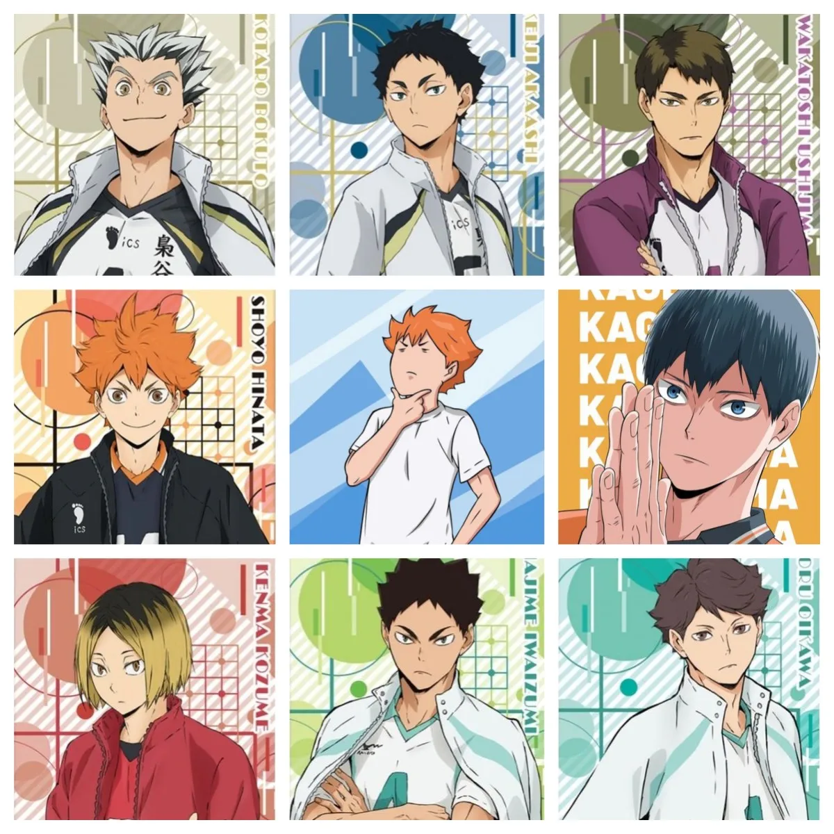 DIY5DDiamondPaintingJapanClassicAnimeHaikyuuDiamondEmbroidery