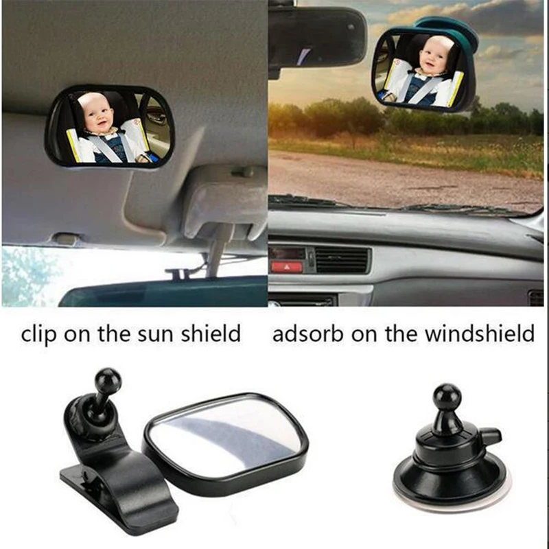 Car Baby Rearview Mirror Car Accessories Interior Baby Auto Rear View Mirror Accessories