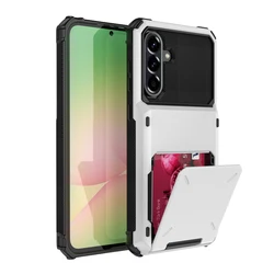 Stylish Wallet Case Phone Cover - Galaxy A8 (2018) (WT)