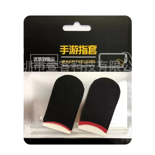 Breathable Anti-Sweat Gaming Finger Sleeves for Enhanced Touch Sensitivity