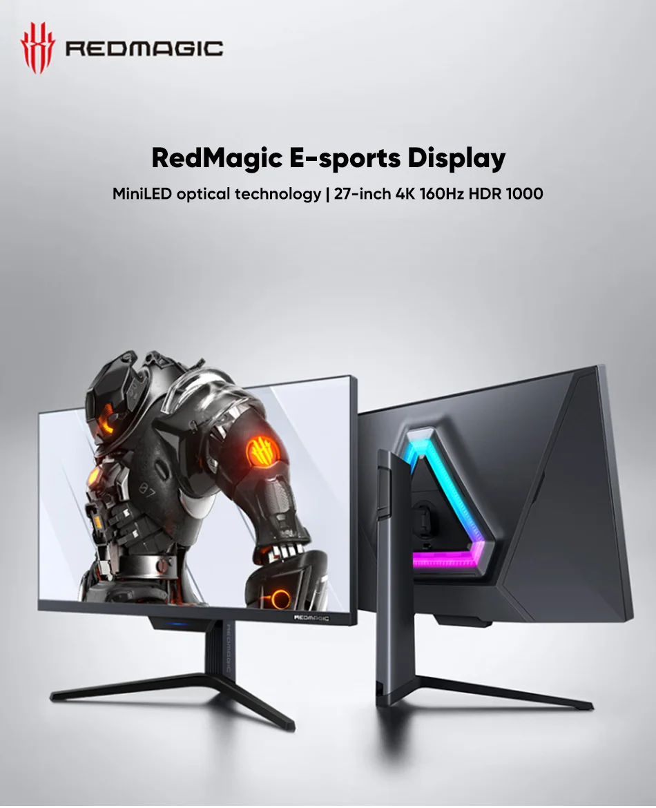 RedMagic E-sports Display Red Magic 4K Gaming Monitor Ultra HD