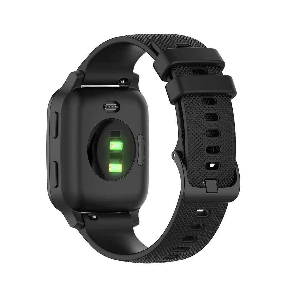Silicone Wristband Bracelet, 20mm WatchBand Strap