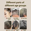 Natural Herbal Ganoderma Lucidum Black Hair Shampoo Permanent Effective White Turn Black Strengthen Hair Roots 520ml 5