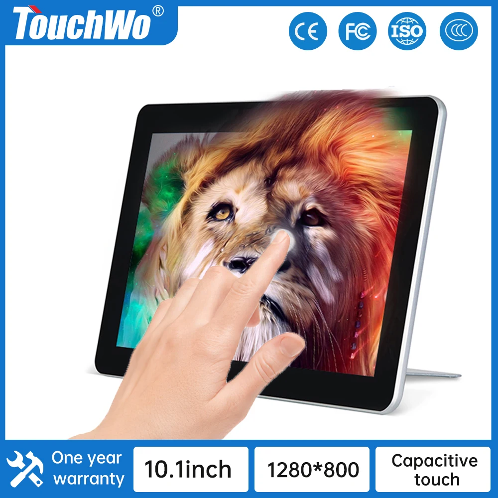 Touchwo 10.1 Pollici Pos Tft Touchscreen Android 11 Os Industrial All In One Touch Screen Computer Smart Home Touch Screen Monitor