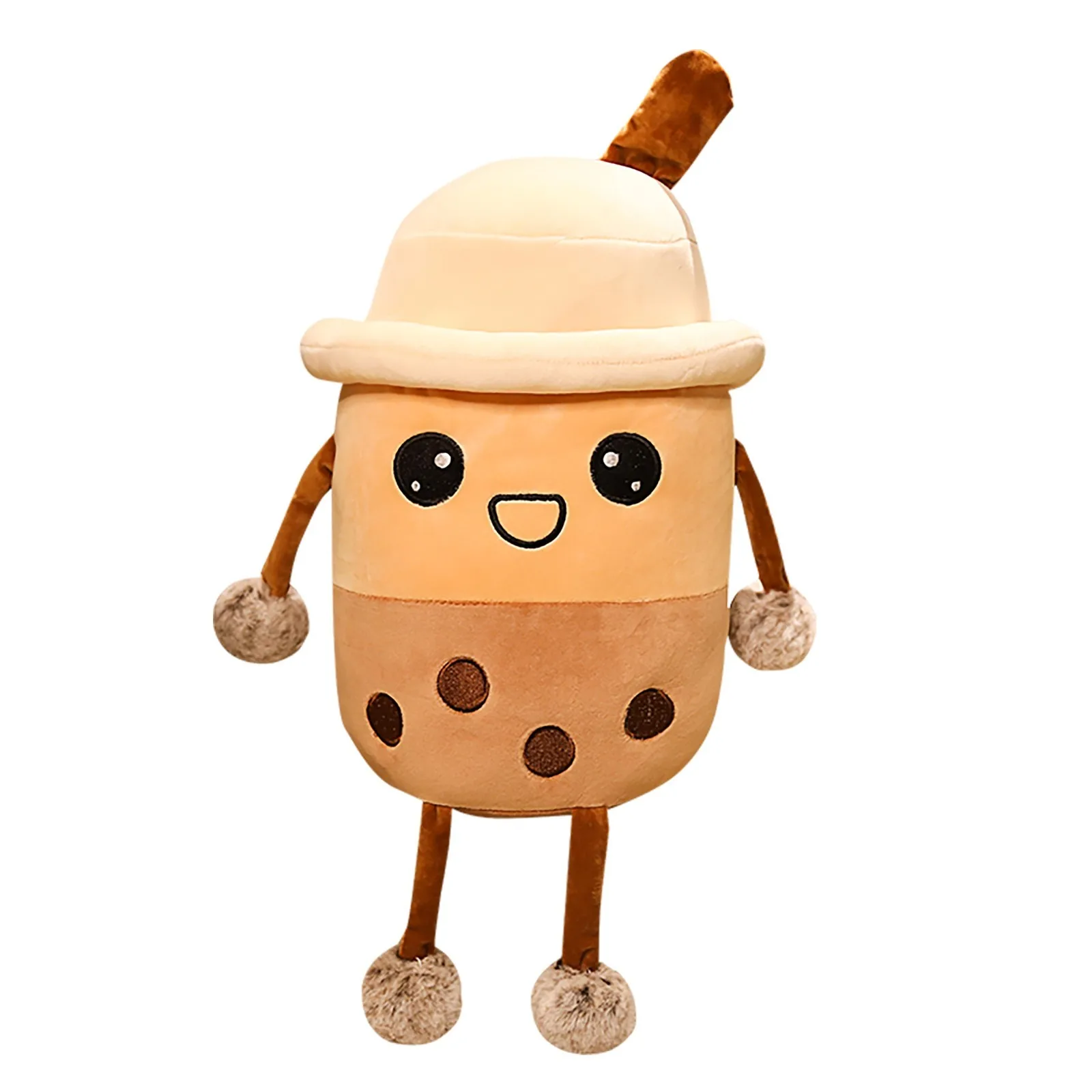 

Milk Tea Plush Stuffed Cartoon Cup Shaped Doll Cute Soft Hugging Kawaii Room Decor Plush Toys Children Toys Toys For Girls