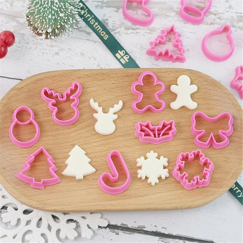 

22 Pack Cookie Molds Cookie Cutters Christmas Biscuits Stamps Multi Shapes Biscuit Cutter Kitchen Baking Accessories