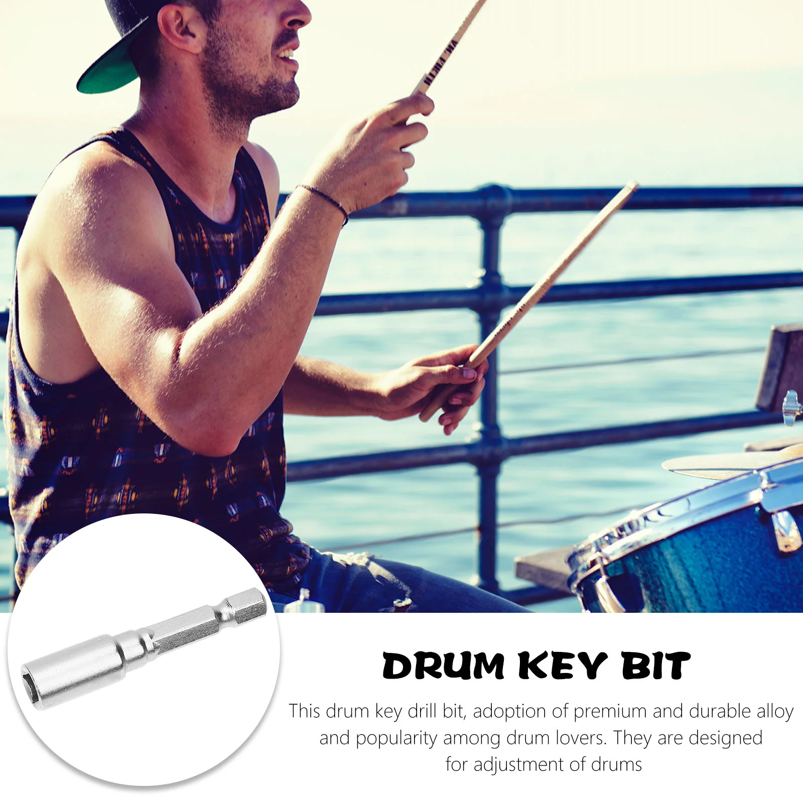 Drum Tuning Keys Drum Key Metal Keys Tuner Universal Tuners Hardware Fob Adjustment Tool Useful Chains Drill Alloy Tuning