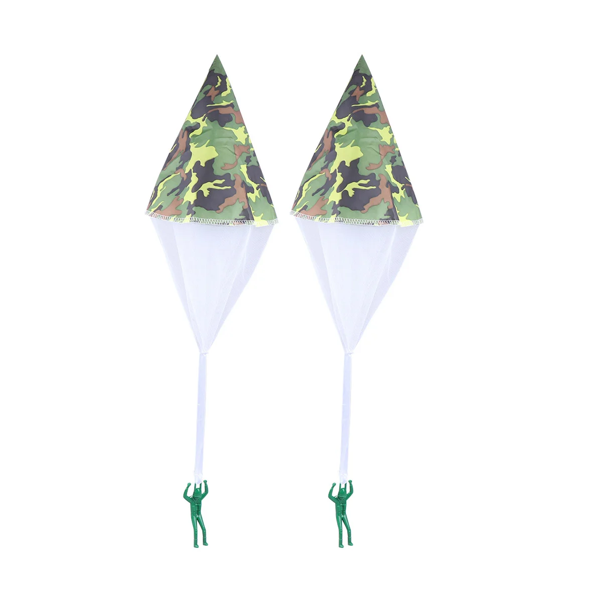 

2pcs Portable Interesting Durable Toys Kids Hand Teens for Parachute Toddlers Playthings Soldier Outdoor Throw
