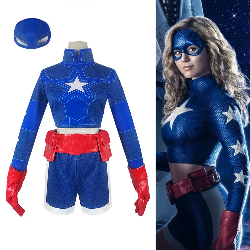 

Captain America Role Play Games Costume Superhero Cosplay Women Skinny Zentai Suit Ladies Jumpsuit Role Play Movie Costume