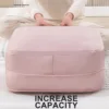 Closet Quilts Organizers and Storage Space Saving Comforters Storage Bag with Breathable Hole for Bedroom Closet Dorm 2