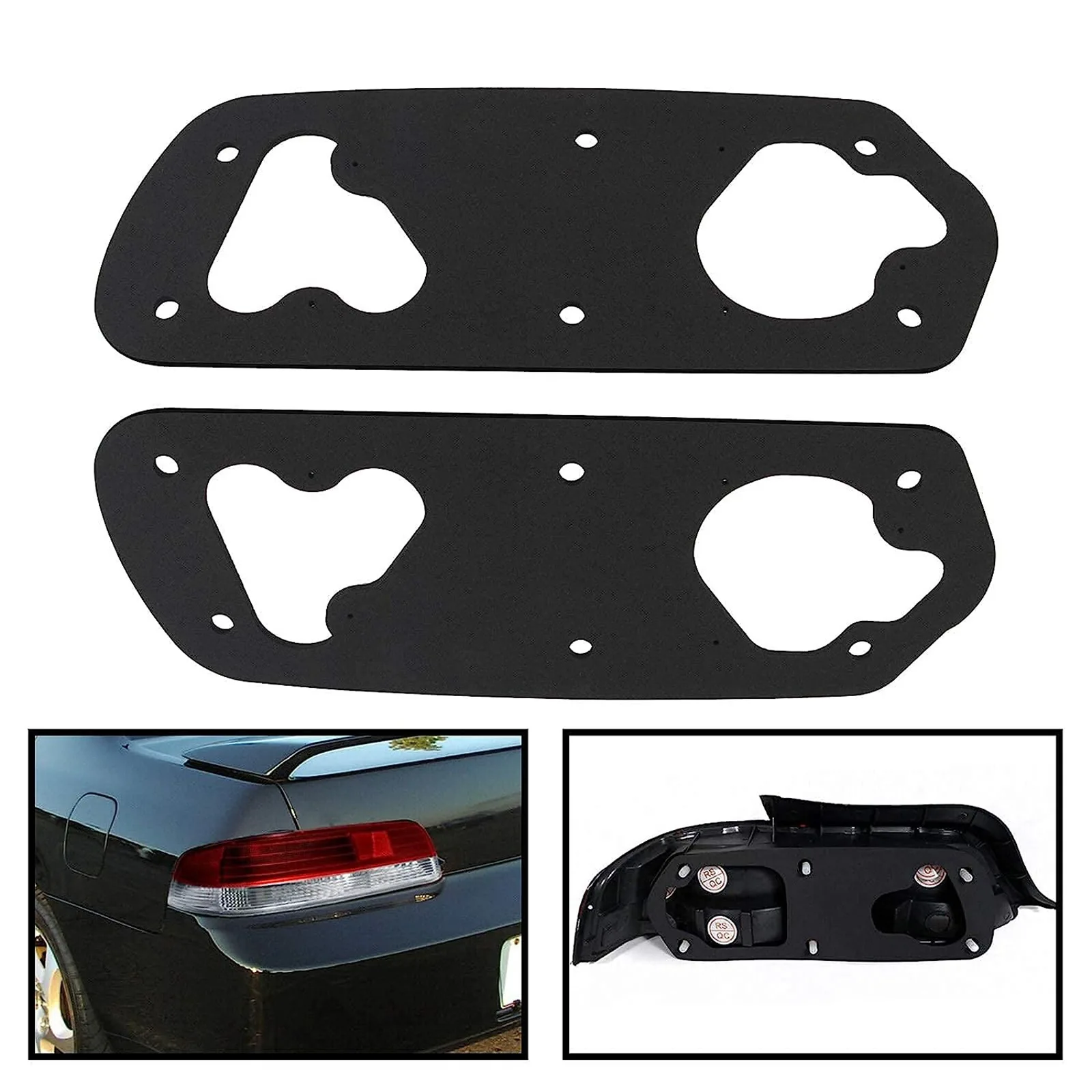 2 PCS Car Accessories Taillight Gaskets Set Gaskets Seals Replacement Parts For Honda Prelude 5MT Base ﻿