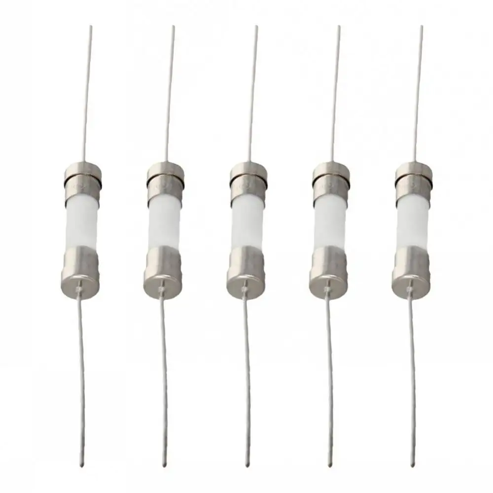 200PCS 5*20mm Fast Break Ceramic Fuse Slow Blow Tube Fuse With pin 5X20MM 250V 0.5A 1A 2A 3A 4A 5A 6A 7A 8A 10A 12A 15A 20A 25A