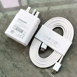 Super Fast 45W USB - C Power Adapter with 1.8M Cable for White - With 5A Cable