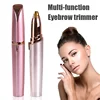 1pc electric eyebrow trimmer Eyebrow trimmer Facial hair remover Female makeup painless automatic eyebrow trimmer tool 2