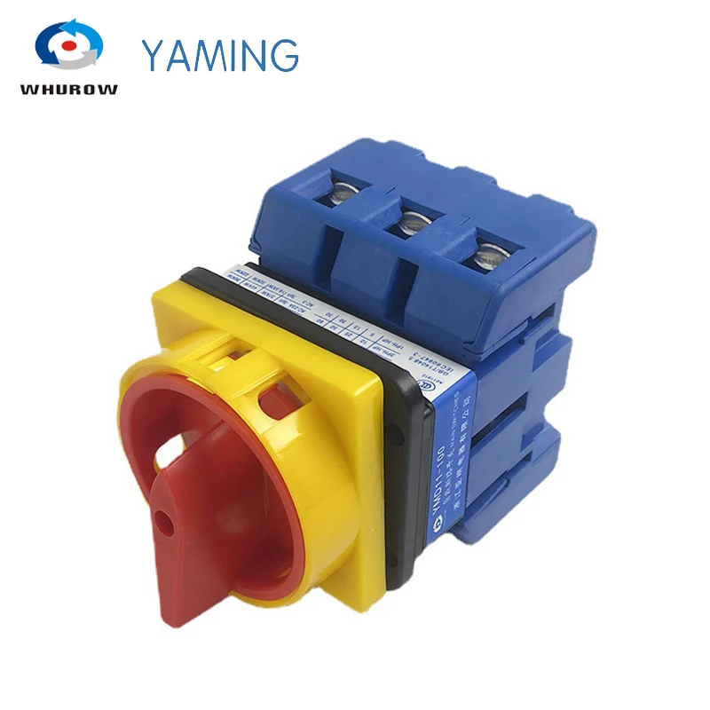 ON-OFF Rotary Cam Switch, LW30-100, 3P, 4P,