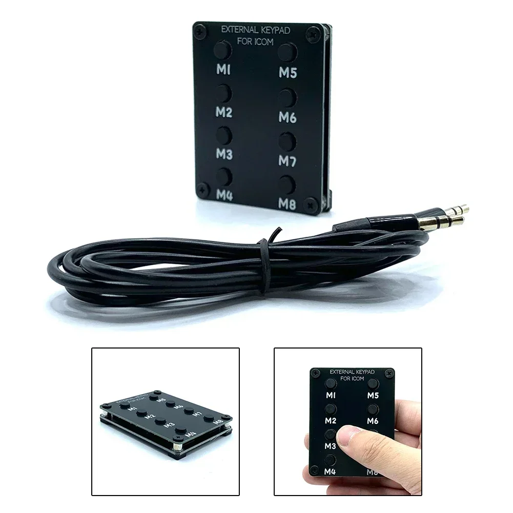 1PC External Control Keyboard Remote Control Keypad For ICOM Transceivers For IC-705 For IC-7610 Electrical Equipment Supplies