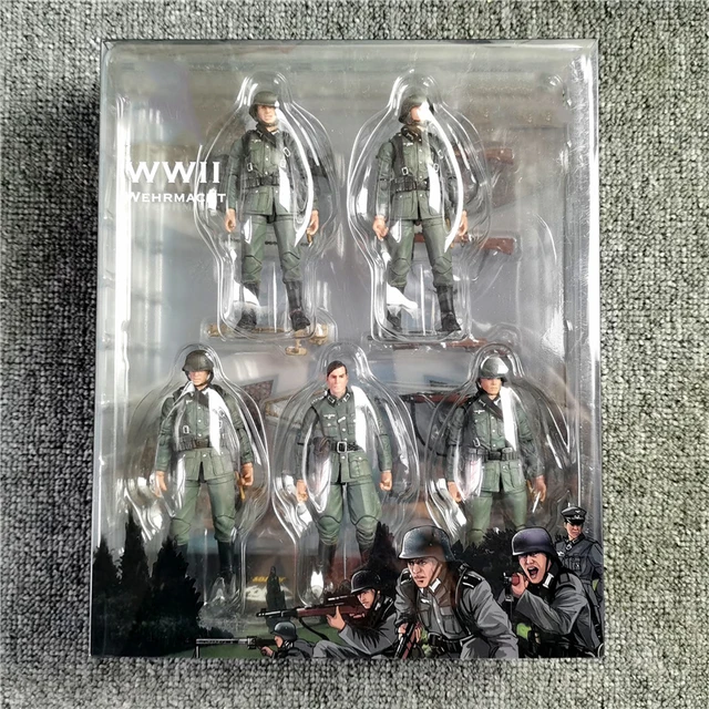 Military Camouflage Soldiers Action Figure Model, German Forces