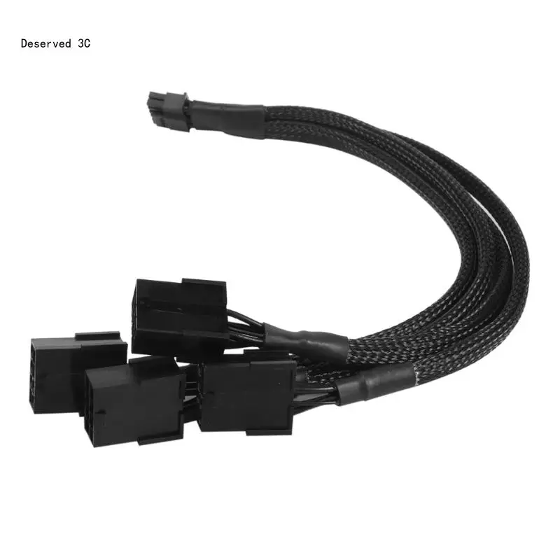 

R9CB for RTX4000 Series 4x 8Pin Female to PCIE 5.0 12+4 16Pin Video Card Cable 12VHPWR PCIE 5.0 Straight Head Cable