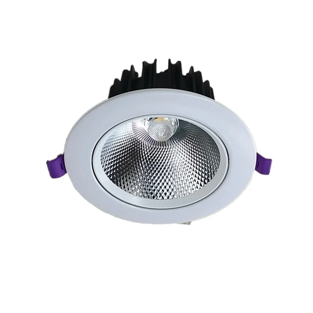 

LED Ceiling Light Spotlight COB Chip Downlight Embedded Whiteshopping Mall Hotel Living Room Office Lighting Project 5W7W12W18W